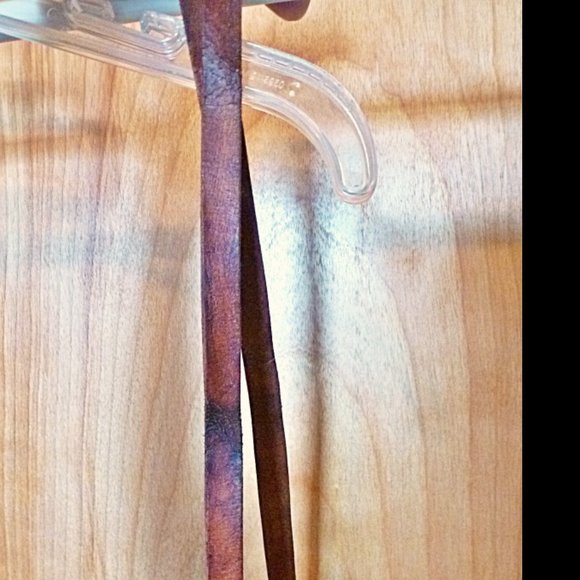 Hand Crafted Tooled Leather Shoulder Bag in Unique Hexagon Shape - Picture 14 of 15